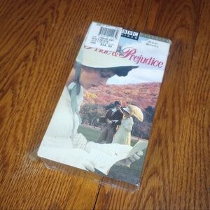 1985 BBC Video Jane Austen's Pride & Prejudice Parts 1 & 2 VHS *NEW & SE…